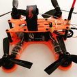 Captureggg.PNG Blustery 180 3d Frame FPV 3D / Chassis drone 3d
