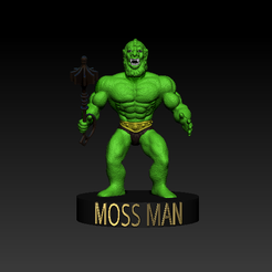 moss-man-cu.png OBJ file Moss man・Template to download and 3D print