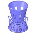 umbrholder_v01-02.jpg Umbrella floor Holder  for real 3D printing and cnc