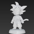Chibi-Son-Goku-Figure-Model-11.jpg Le joyeux héros de la race Saiyan en 3D : figurine de Son Goku Chibi