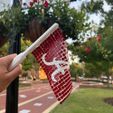 Roll-Tide-Print-in-Place.jpg Drapeau Alabama Crimson Tide Script A, impression en place, flexible