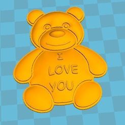 ours love.JPG Descargar archivo STL gratis oso de amor • Modelo imprimible en 3D, robinwood87cnc