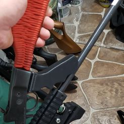 installed2.jpg Little Badger Survival Rifle Tactical Grip