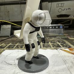 Astronaut cell phone holder