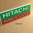 hitachi-herramientas-cartel-letrero-rotulo-logotipo-impresion3d-bricolaje.jpg Hitachi, Power, Tools, Tools, Poster, Sign, Signboard, Logo, 3dPrint, Pliers, Hammer, Do-it-yourself, Hardware, Screws, Saw, Nails
