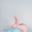 IMG_3701.jpg Troy Rabbit Knitted 🐰✨ (Container + Piggy Bank Version), Easter Design