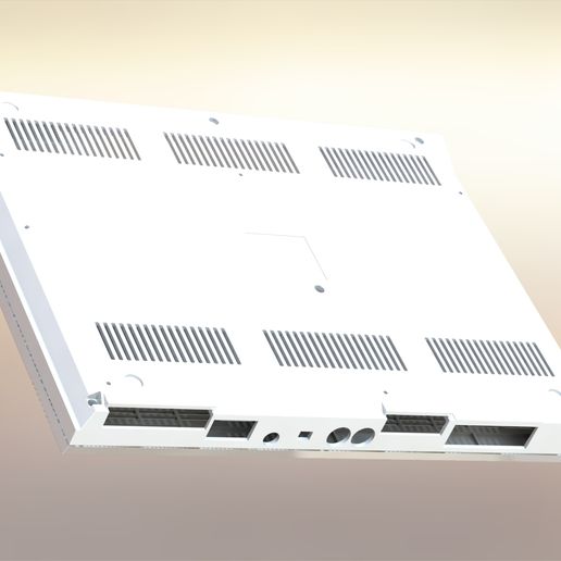 110.jpg Modèle d'impression 3d du boîtier du Commodore 128