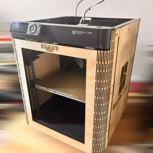 il_1588xN.5390785552_hg38.webp Bambulab P1P laser cut wood Enclosure