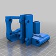 jonaskuehling_x-ends_threadedrod_-_m6_-_Motor_End.jpg 6mm Improved X ends for Prusa with clamped rods