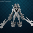 Dark-Inferno.png STL file Dark Inferno (Kingdom Hearts)・Model to download and 3D print