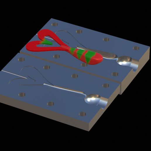 Am-bait-double-twister-7cm-6.png AM BAIT FISH 7 CM DOUBLE TWISTER MODEL / FORM FOR PREDATOR FISHING