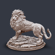 Screenshot-2026-06-19-214114.png Armored Regal Lion Statue - Ornate Fantasy Miniature
