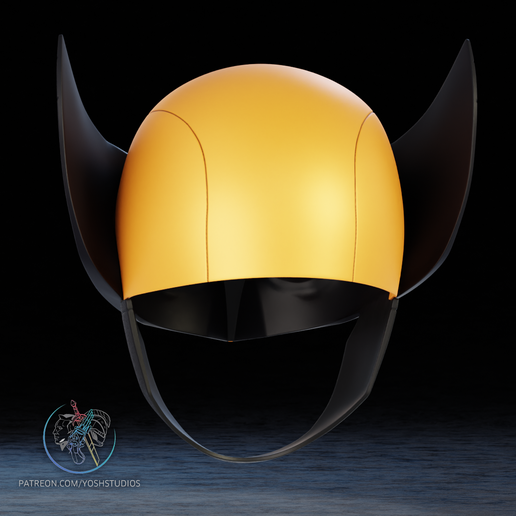 wolverine-7.png Wolverine Deadpool 3 Maske v1 3D-Druck Datei STL