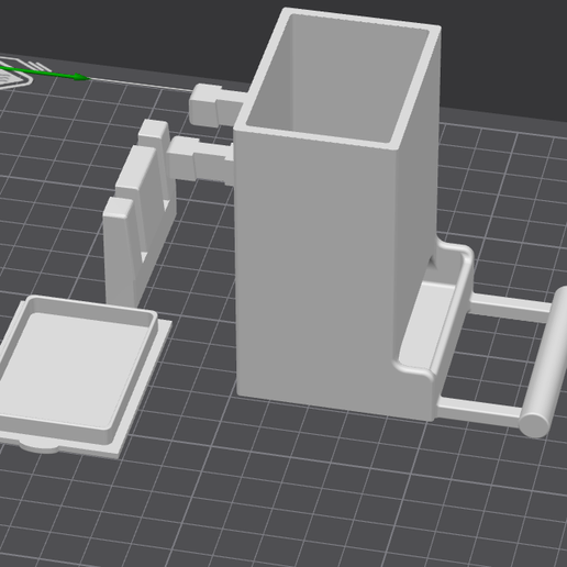 Auto feeder for wavy parrots