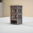 resin Models scene 2.421.jpg STL file Brick wall Neoclassical Building I・3D printer model to download
