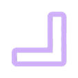L_Ucase.stl squid game - alphabet font - cookie cutter