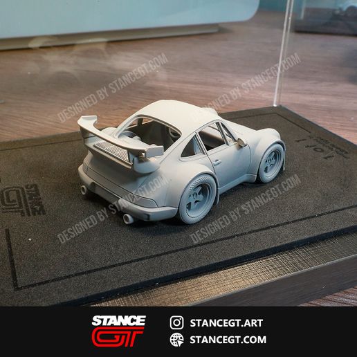 🚗 964 911 RWB | Model kit car・Archivo STL para Impresión 3D・Cults