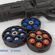 best ammunition hdr 50 powerfull bullets hdr50 tuning geschosse slugmaker tech23 kugeln cal.50 t4e.jpg Archivo STL El mejor paquete de balas de Slugmaker para pistolas de aire de CO2 cal.50 como la Umarex t4e HDR50 / TR50 y el Revólver Roscoe・Diseño de impresora 3D para descargar