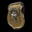 Preview5.jpg Police Badge 3D Print Model