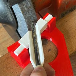 Drill_grinding_tool_03.jpg STL file Drill grinding tool 118 degree.・3D print object to download