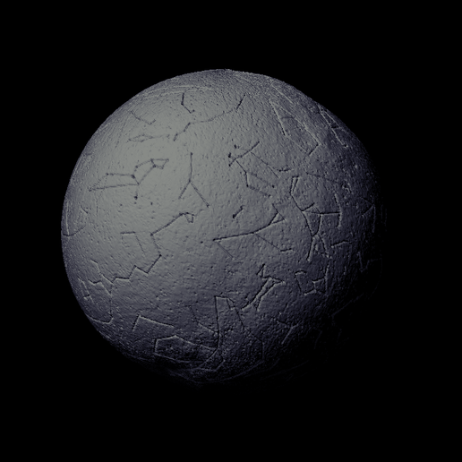 Constellation map - 3D model önizlemesi