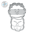 Bts-Rj-6cm_cp.png Set collezione BT21 - BTS - Tagliabiscotti - Fondente