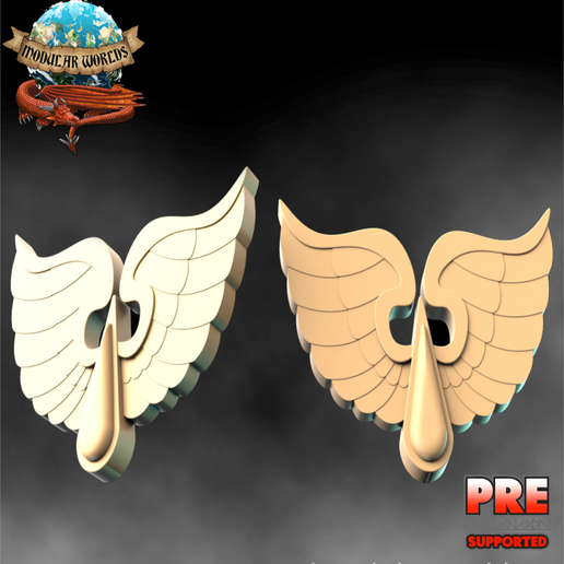 Wing Insignia 3D model