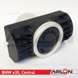 BMW e30 1.jpg Air Vent Gauge Pod, 52mm, Fits BMW E30 central "Arlon Special Parts"