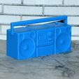 container_scale-1-10-radio-cassette-player-old-type-3d-printing-176571.jpg STL file Scale 1/10 radio, cassette player, old type, retro・3D print design to download