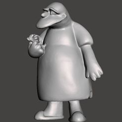 3.jpg STL file MICHAEL JACKSON - THE SIMPSONS - 3DCARTOONS・3D printable design to download