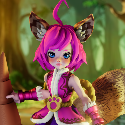 🎩 Nana mobile legends・ STL File for 3D printing・Cults