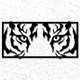 project_20230222_2150029-01.png Tiger Face Wall Art Tiger Wall Decor Safari
