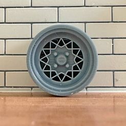 Next-Gen Rim - Alleycat Rally Special (4 Stud) - Real Rims For Scale Model Cars (STL FILES)