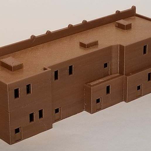 2019-01-17 10.03.45.jpg STL file PREMIUM N-Scale Building #5・Model to download and 3D print, MFouillard