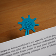 SBM_0003.png Bookmark | Sunny Bookmark | Sun and Leaf Bookmark