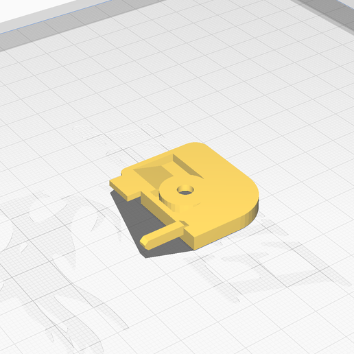 Domino throttle cover 3D model