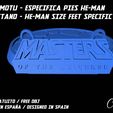 PIESHEMAN1.jpg MOTU BASE - SPECIFIC SIZE FOOT HE-MAN - MASTERS OF THE UNIVERSE