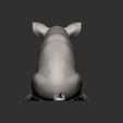 Baby-pig-sitting10.jpg Baby pig sitting 3D print model