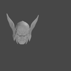 hawkman.png STL file Hawkman Head Sculpt 3d model・3D printing template to download
