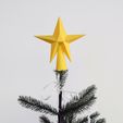 e_toile_sapin_tree_dagoma_fichier_3D_imprimante_3D.jpg Fichier STL gratuit Jour 13 : L’étoile sapin・Idée pour impression 3D à télécharger
