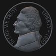 2.jpg Archivo STL Moneda Liberty 1950・Diseño para descargar y imprimir en 3D