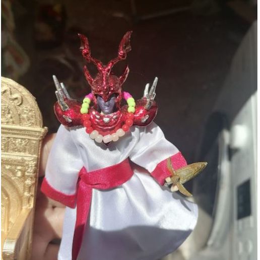 saint seiya vintage , great patriarch, knight of the zodiac 3D model