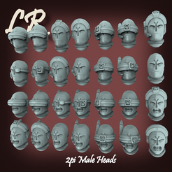 Male-Heads.png Juego de cabezas macho 2pi