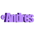 ANDRES.stl EMILIO LLAVERO GRATIS