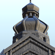 24.png Orthodox brick cathedral with bell tower and double towers (3) - Flames of war Bolt Action USSR WW2 Cold Era Modern Russia