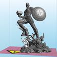 0.jpg 3D file CAPTAIN AMERICA AVENGERS ENDGAME MARVEL MODEL FOR 3D PRINT・3D printer design to download
