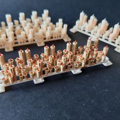 20230622_140153.jpg STL file Candles for Basing, and Terrain (print-in-bulk & solo)・3D printing idea to download