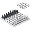 Chess_Board_V2_1.89.jpg Кубическая шахматная доска - Печатная 3d модель - STL файлы - Тип 2