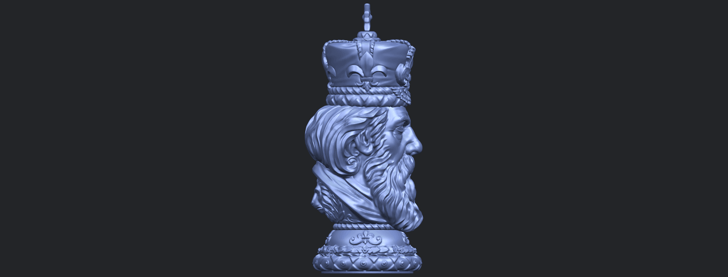06_TDA0254_Chess-The_KingB09.png Download free file Chess-The King • Design to 3D print, GeorgesNikkei