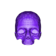 02.stl Mexican skull 01